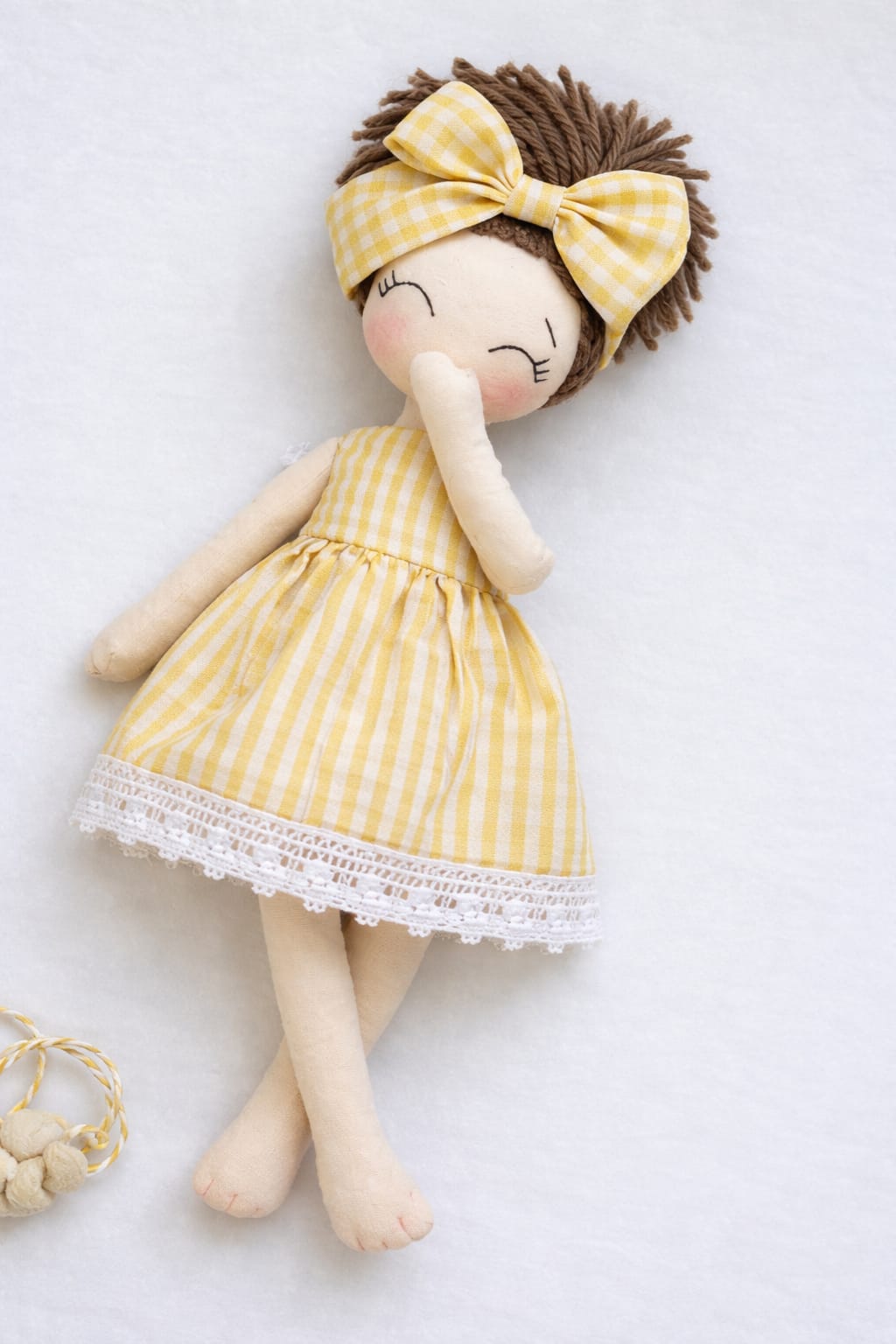 Muñeca de trapo artesanal