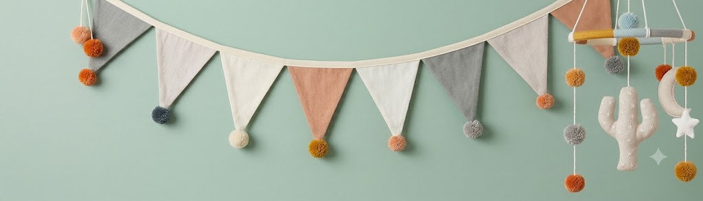 Banderines de tela personalizados